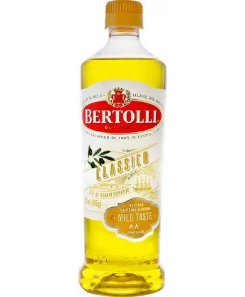 Bertolli Classico Olive Oil Plastic Bottle 50ML